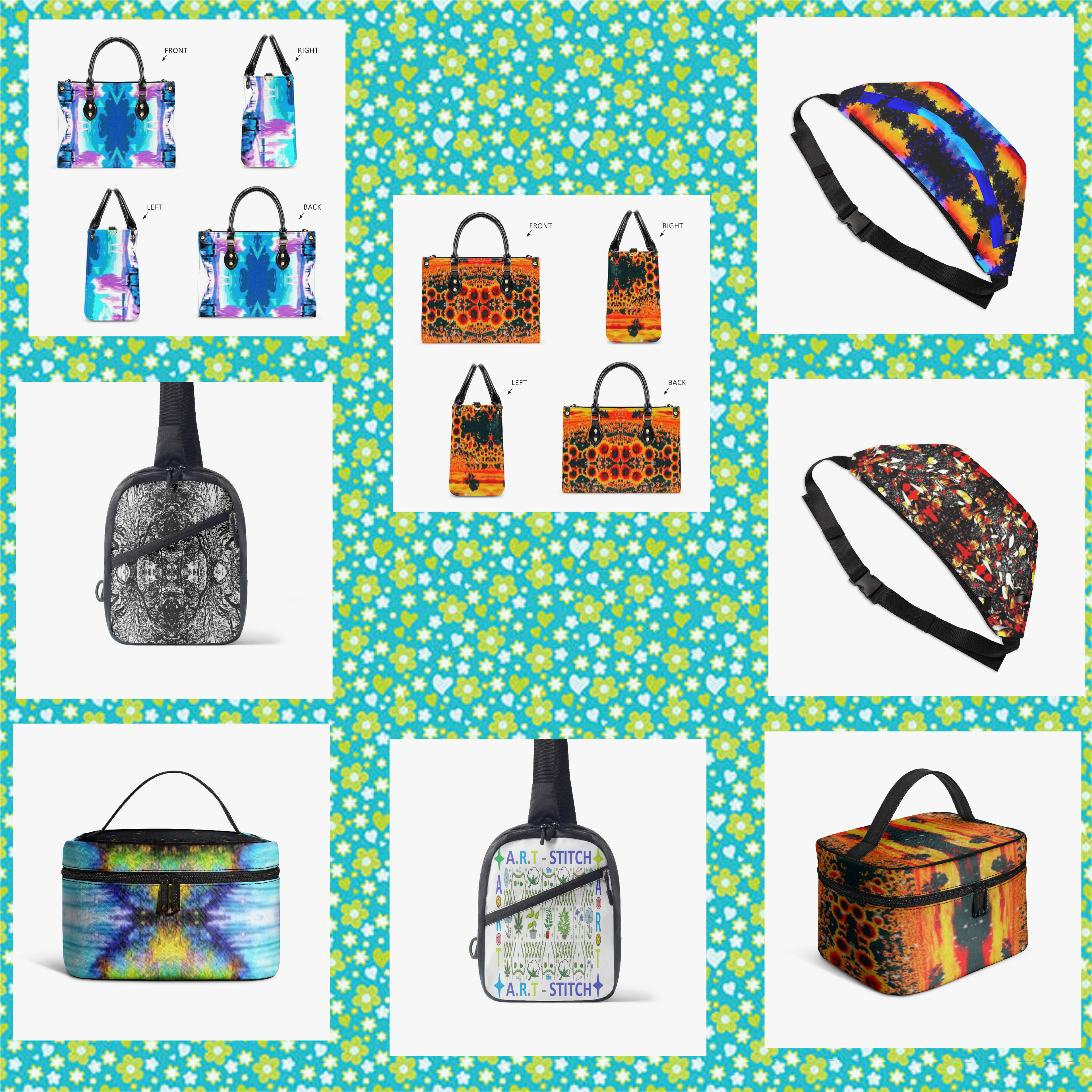 Different types of bags