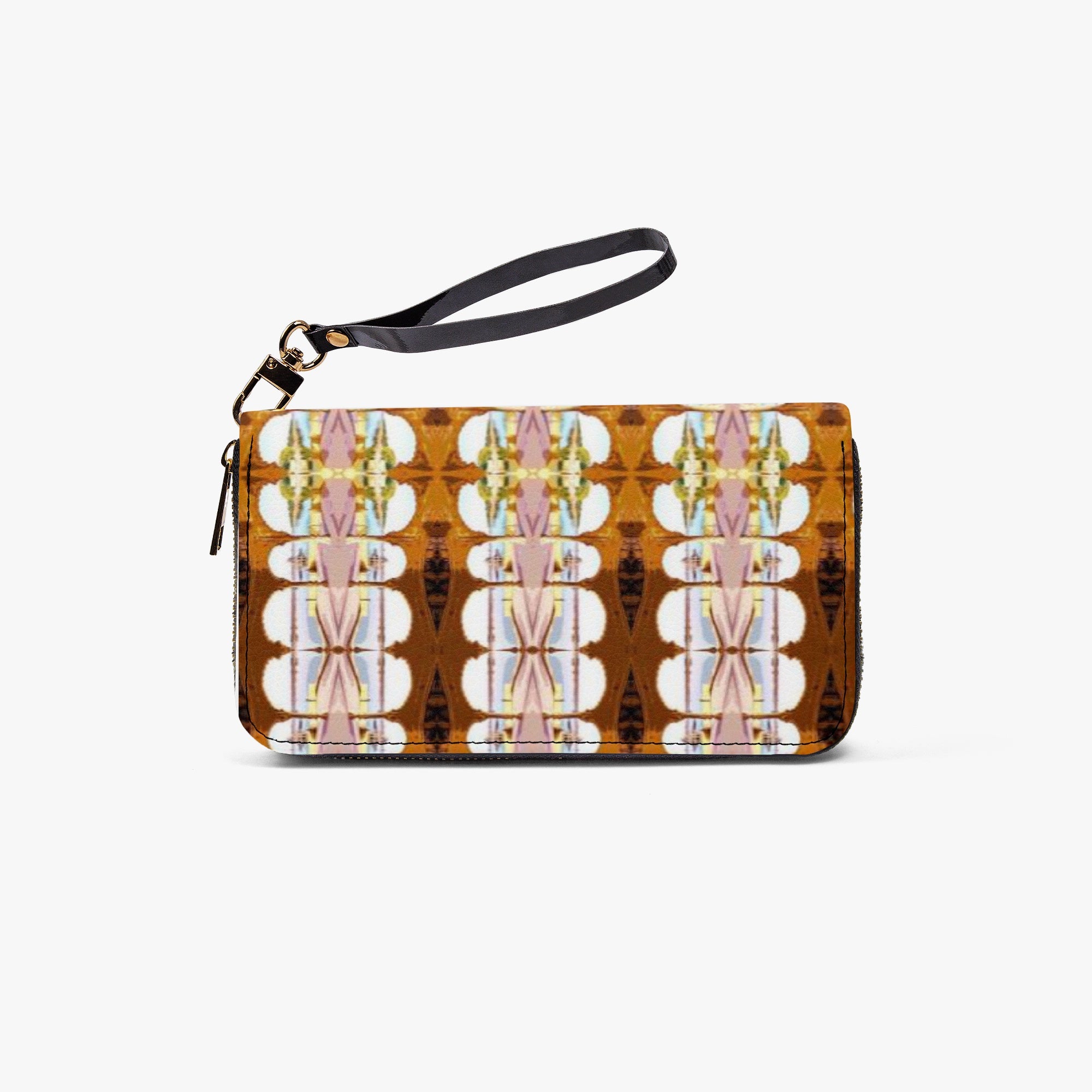 982. Long Wallet with Wrist Strap Temple beauty effect