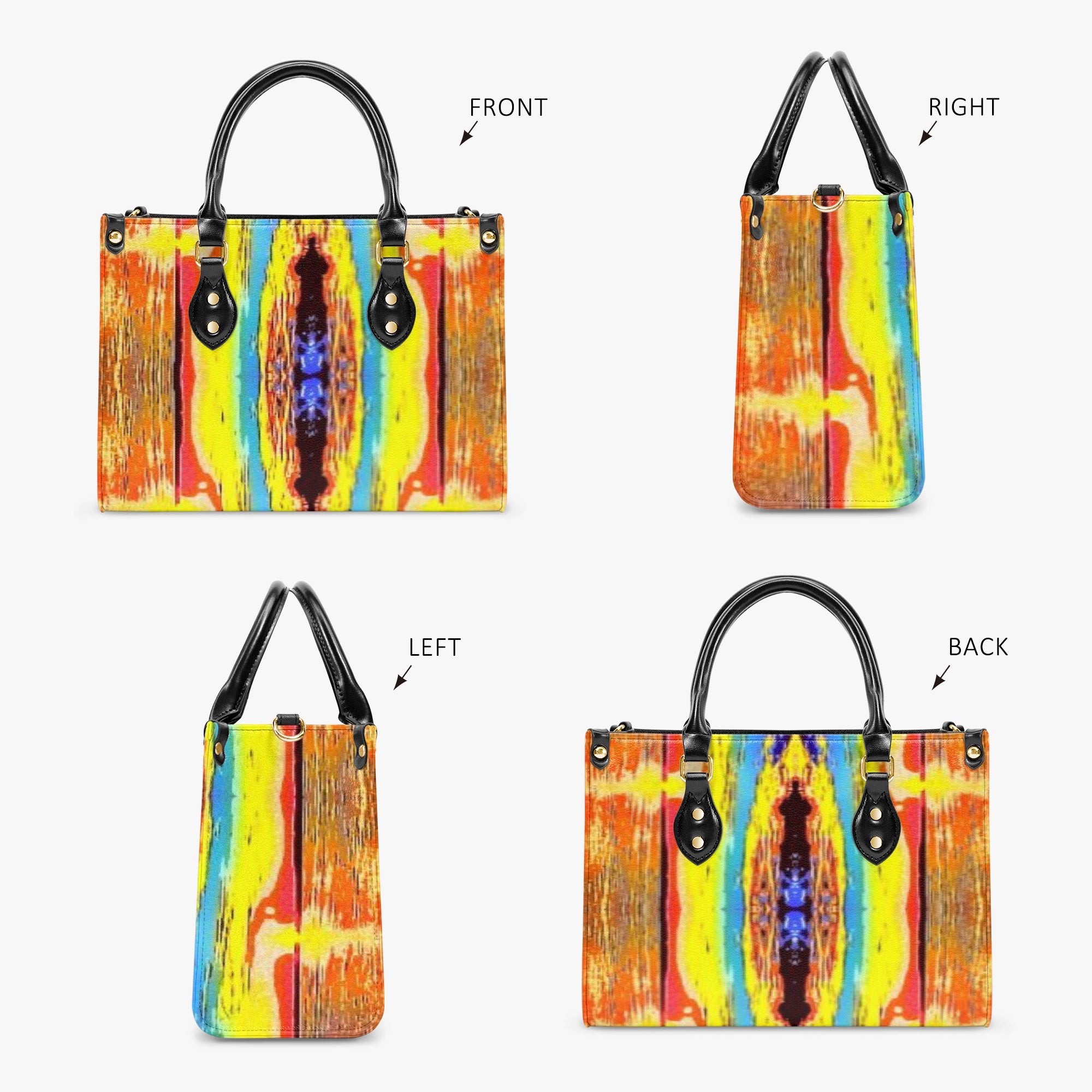 971. Concise Type Women's Tote Bag Sunset Spring Eye