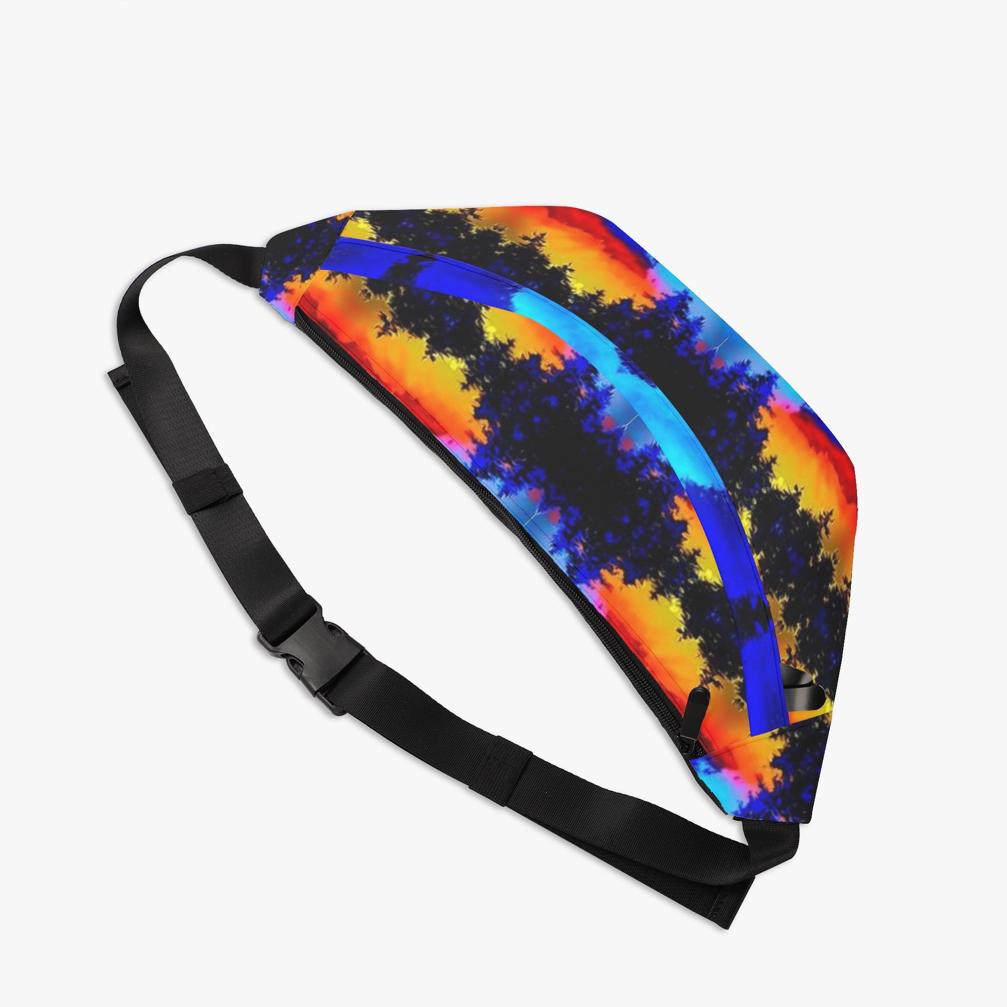 592. Athleisure Fanny Pack Tropical sky