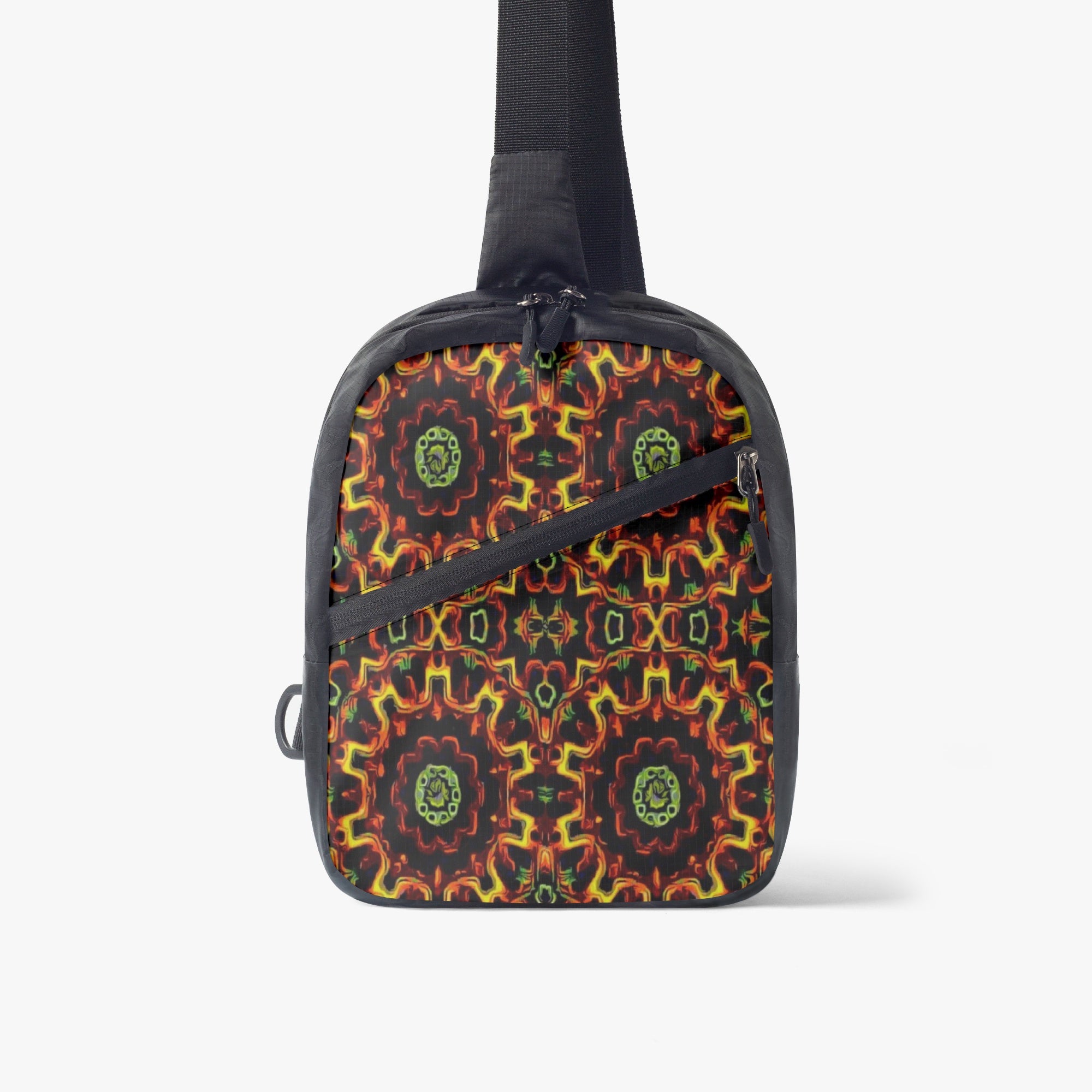 1179. Shoulder Bag Neon trippy gears
